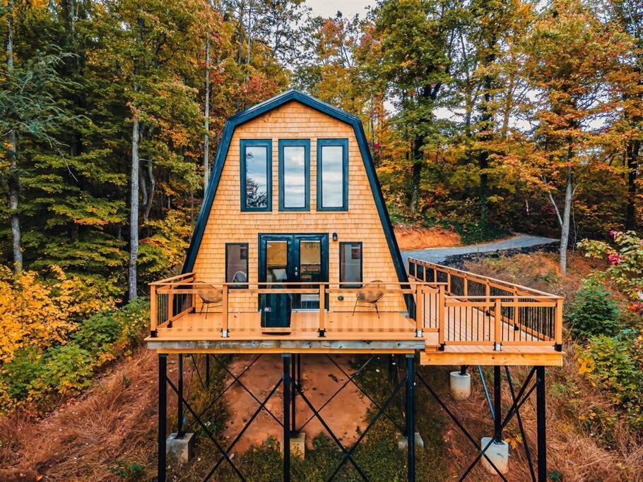فيلا Secluded Mtn View New! 10 Mins To Gatlinburg Or Park المظهر الخارجي الصورة