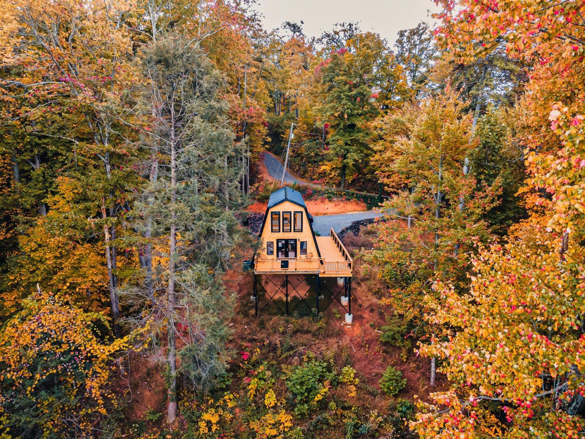 فيلا Secluded Mtn View New! 10 Mins To Gatlinburg Or Park المظهر الخارجي الصورة